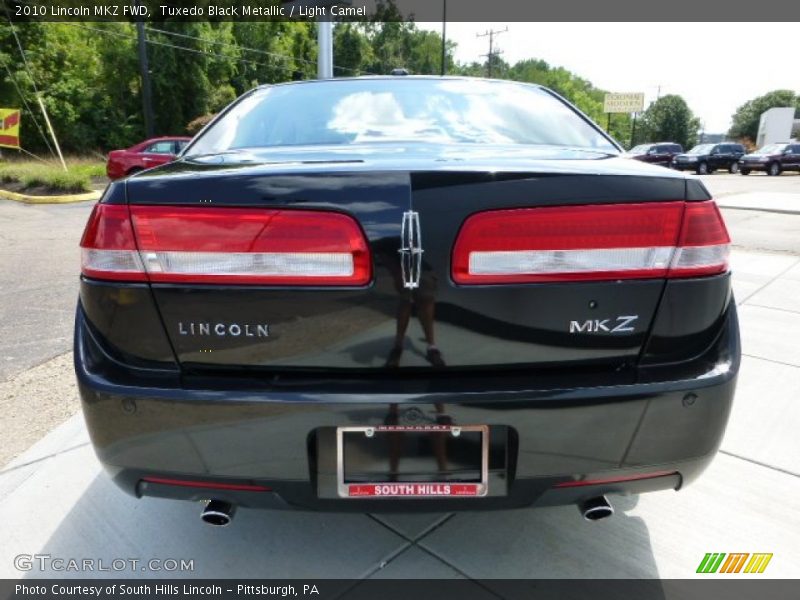 Tuxedo Black Metallic / Light Camel 2010 Lincoln MKZ FWD