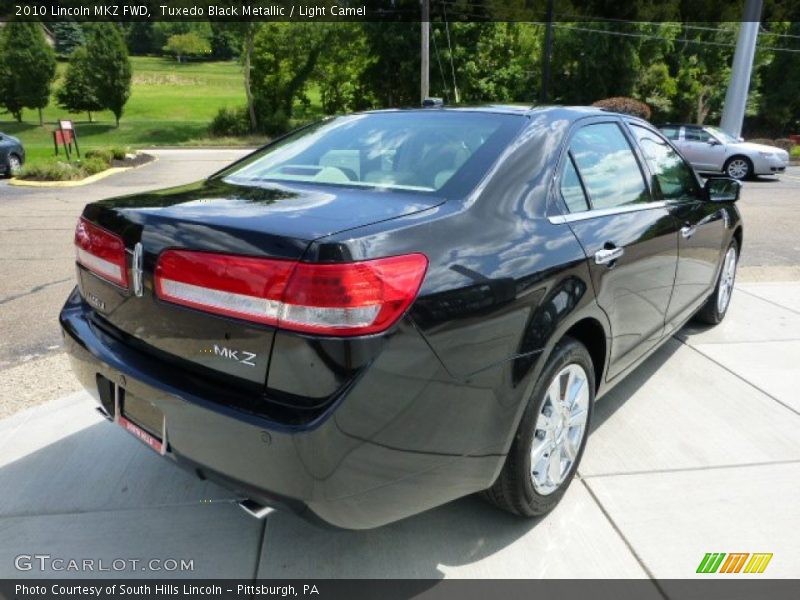 Tuxedo Black Metallic / Light Camel 2010 Lincoln MKZ FWD