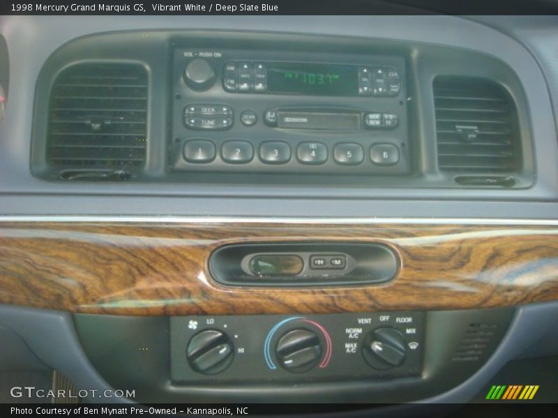 Controls of 1998 Grand Marquis GS