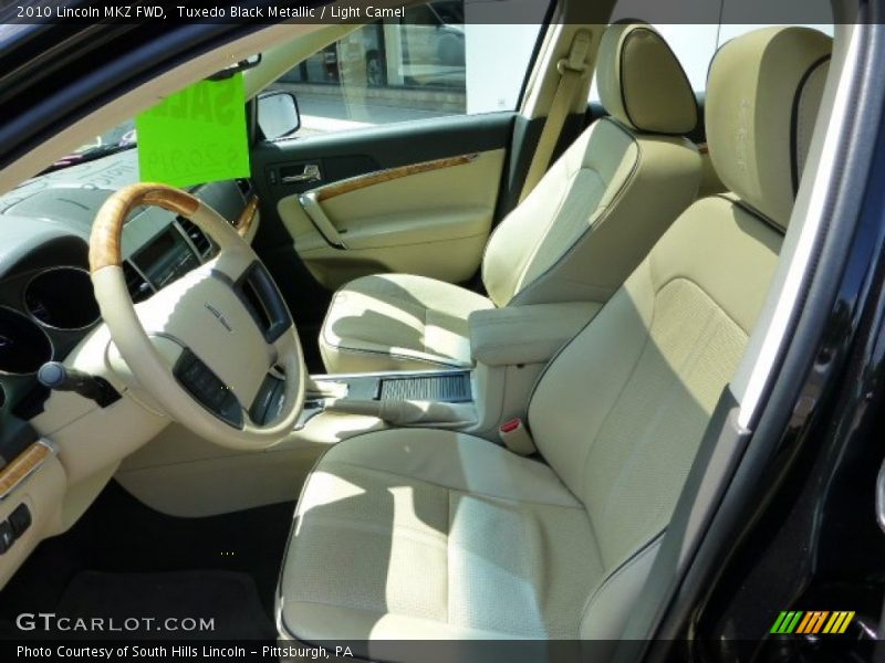 Tuxedo Black Metallic / Light Camel 2010 Lincoln MKZ FWD