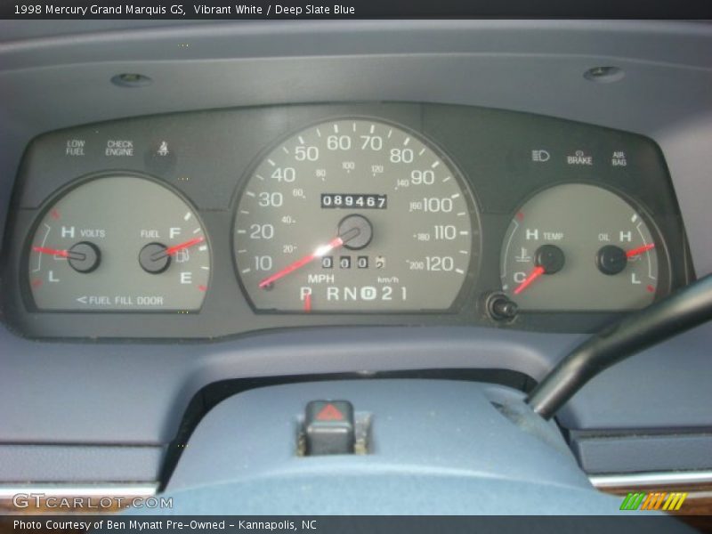  1998 Grand Marquis GS GS Gauges