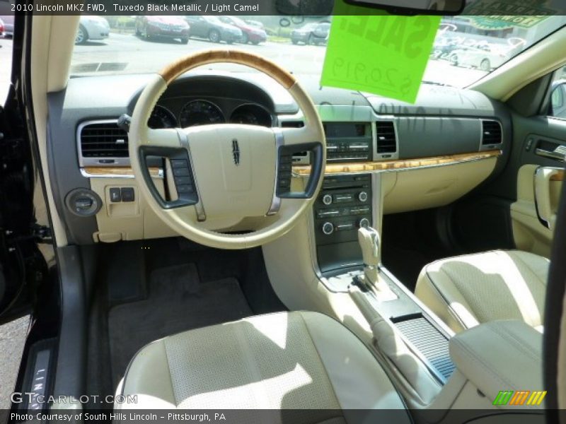 Tuxedo Black Metallic / Light Camel 2010 Lincoln MKZ FWD