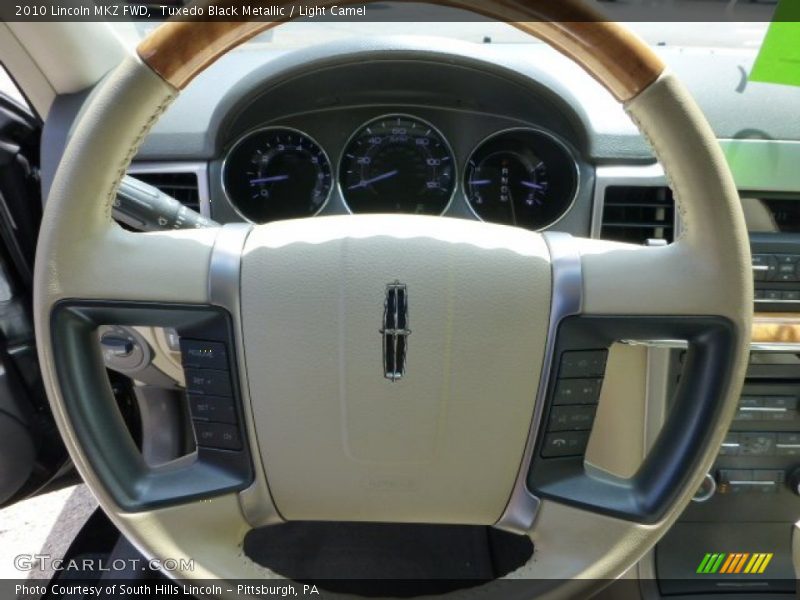 Tuxedo Black Metallic / Light Camel 2010 Lincoln MKZ FWD