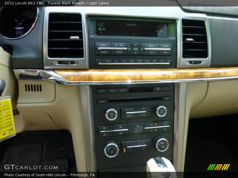 Tuxedo Black Metallic / Light Camel 2010 Lincoln MKZ FWD