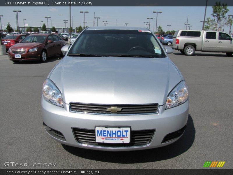 Silver Ice Metallic / Gray 2010 Chevrolet Impala LT