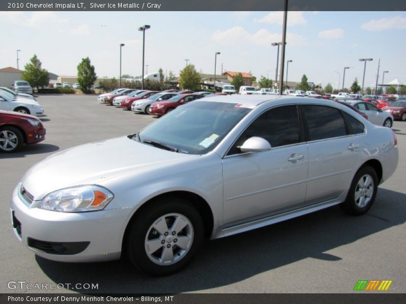 Silver Ice Metallic / Gray 2010 Chevrolet Impala LT