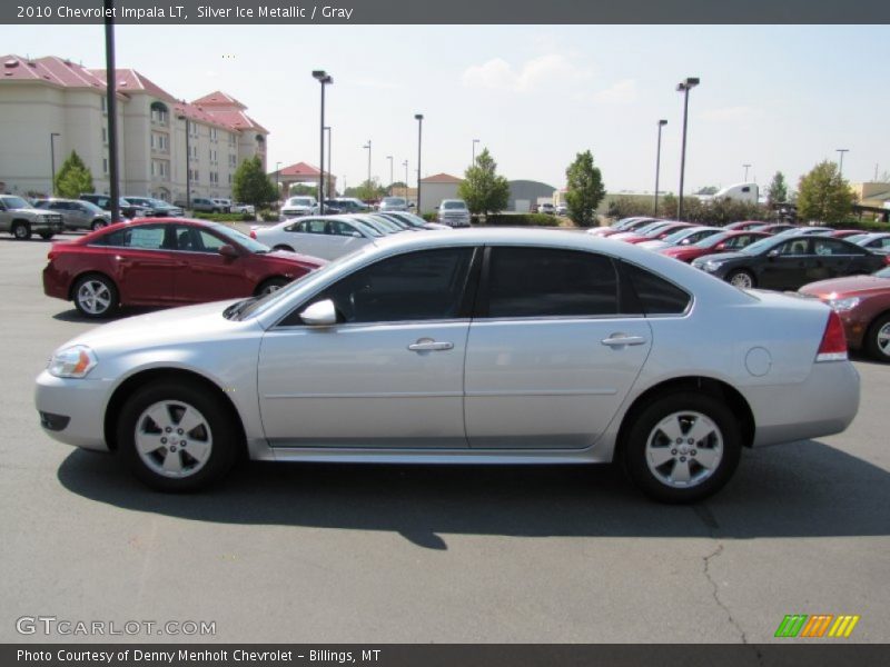 Silver Ice Metallic / Gray 2010 Chevrolet Impala LT