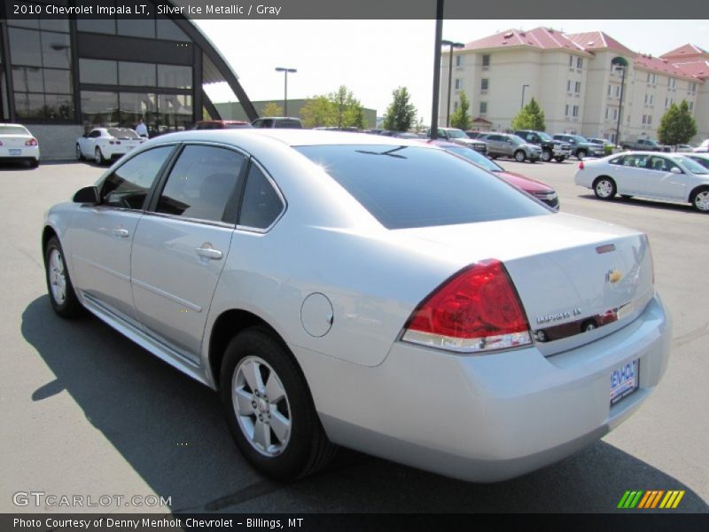 Silver Ice Metallic / Gray 2010 Chevrolet Impala LT