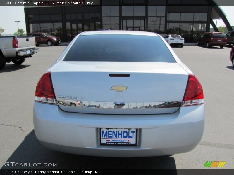 Silver Ice Metallic / Gray 2010 Chevrolet Impala LT