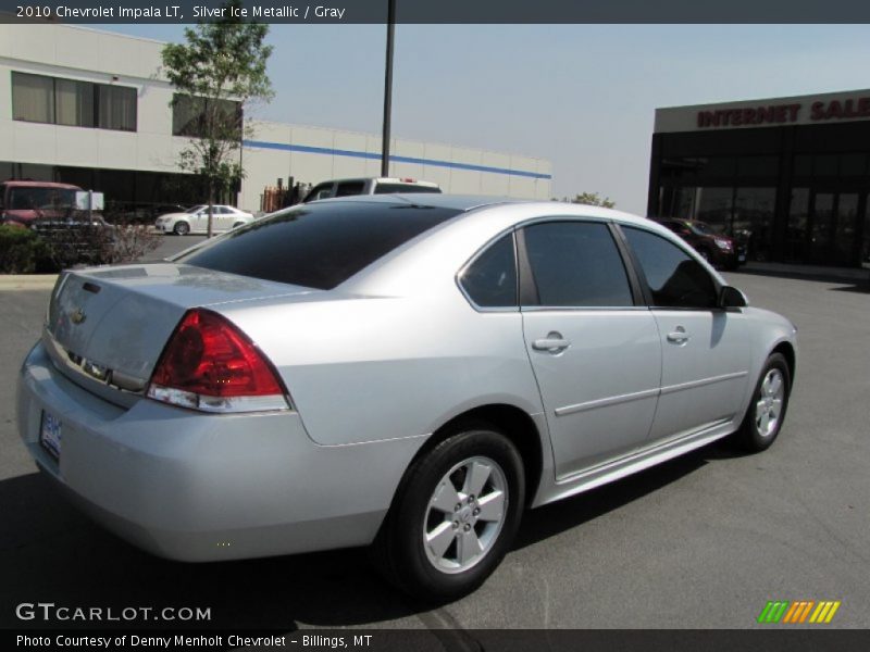 Silver Ice Metallic / Gray 2010 Chevrolet Impala LT