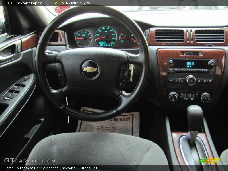 Silver Ice Metallic / Gray 2010 Chevrolet Impala LT