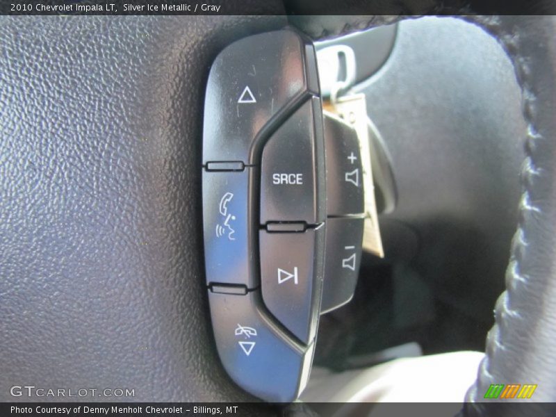 Silver Ice Metallic / Gray 2010 Chevrolet Impala LT