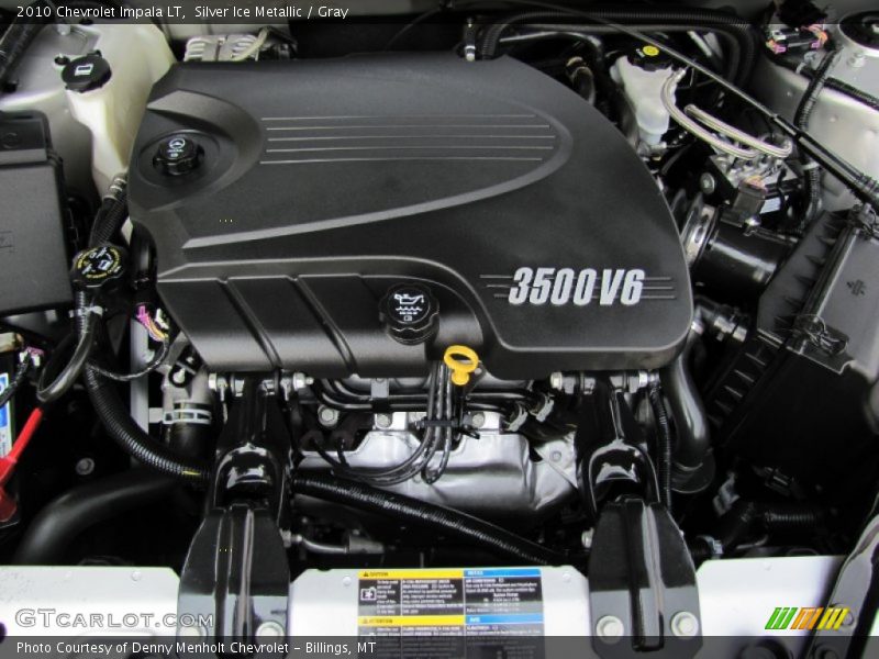 Silver Ice Metallic / Gray 2010 Chevrolet Impala LT