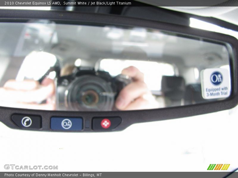 Summit White / Jet Black/Light Titanium 2010 Chevrolet Equinox LS AWD