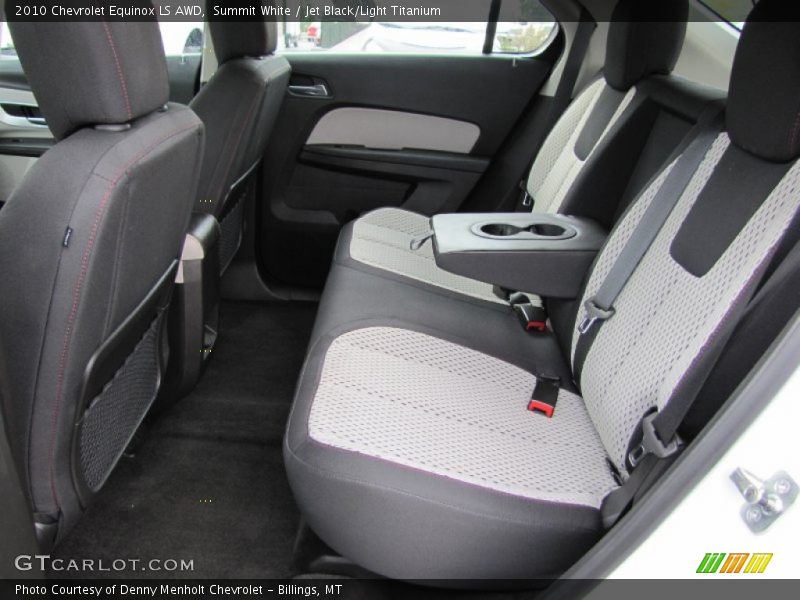 Summit White / Jet Black/Light Titanium 2010 Chevrolet Equinox LS AWD