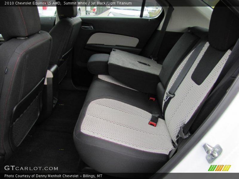 Summit White / Jet Black/Light Titanium 2010 Chevrolet Equinox LS AWD