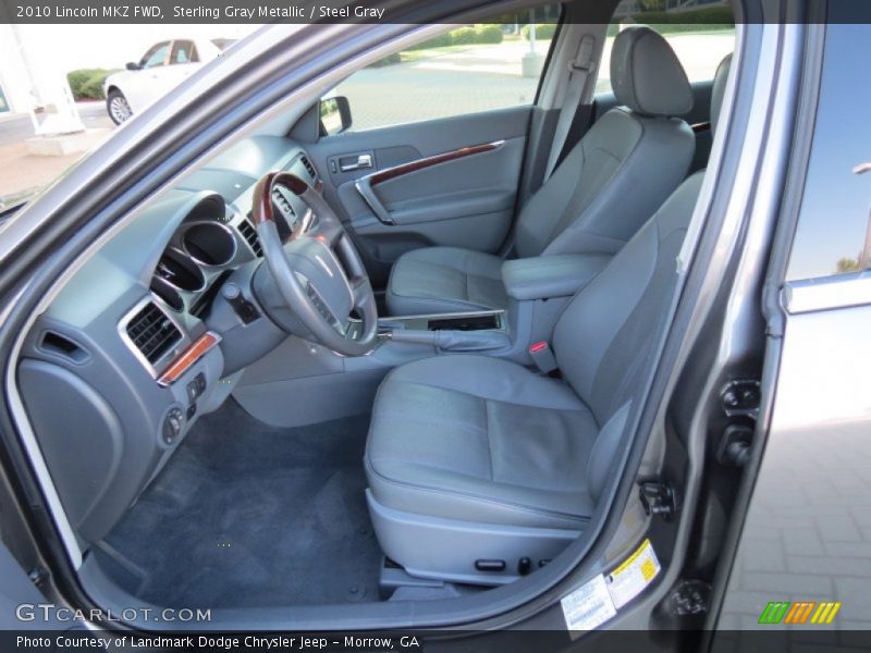 Sterling Gray Metallic / Steel Gray 2010 Lincoln MKZ FWD