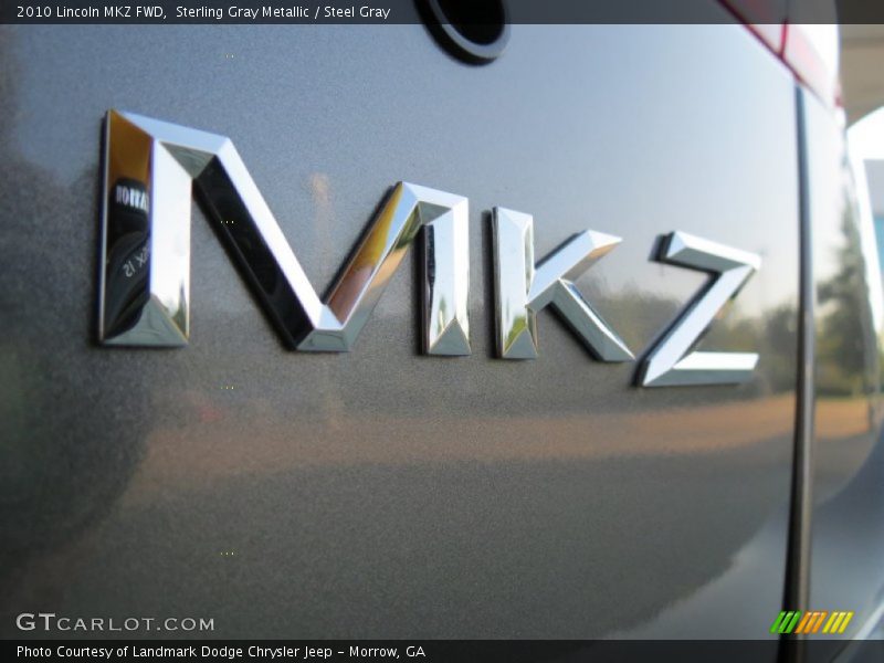 Sterling Gray Metallic / Steel Gray 2010 Lincoln MKZ FWD