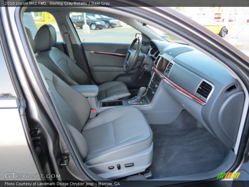 Sterling Gray Metallic / Steel Gray 2010 Lincoln MKZ FWD
