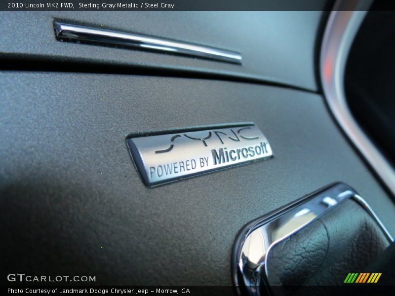 Sterling Gray Metallic / Steel Gray 2010 Lincoln MKZ FWD