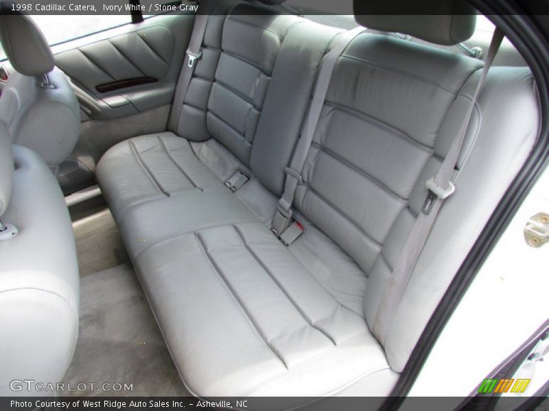 Rear Seat of 1998 Catera 