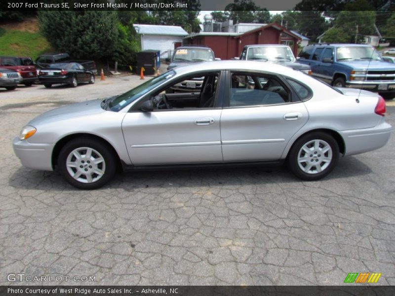 Silver Frost Metallic / Medium/Dark Flint 2007 Ford Taurus SE