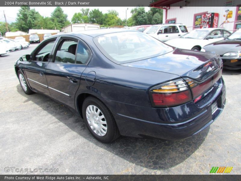 Black / Dark Pewter 2004 Pontiac Bonneville SE