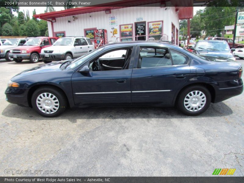 Black / Dark Pewter 2004 Pontiac Bonneville SE