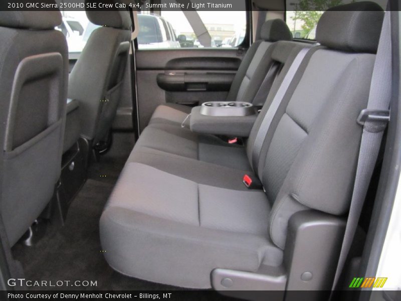 Summit White / Light Titanium 2010 GMC Sierra 2500HD SLE Crew Cab 4x4