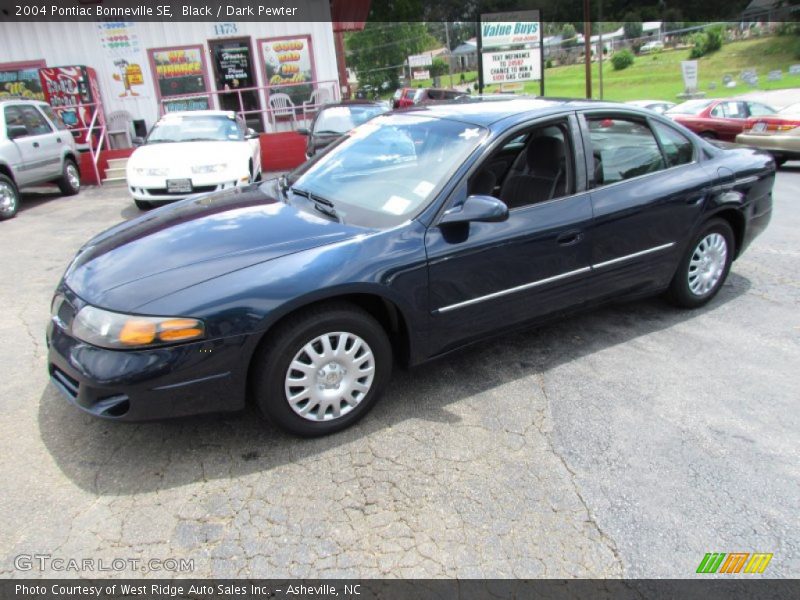 Black / Dark Pewter 2004 Pontiac Bonneville SE