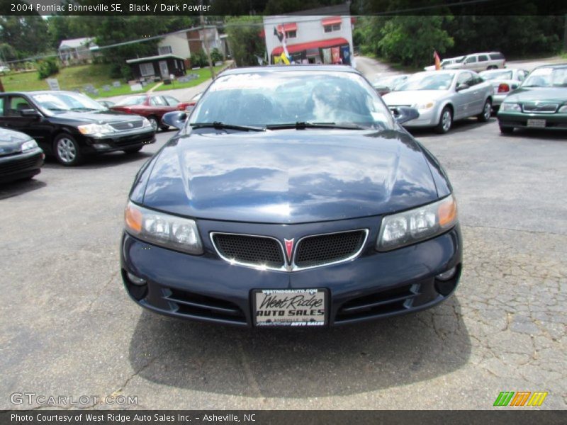 Black / Dark Pewter 2004 Pontiac Bonneville SE