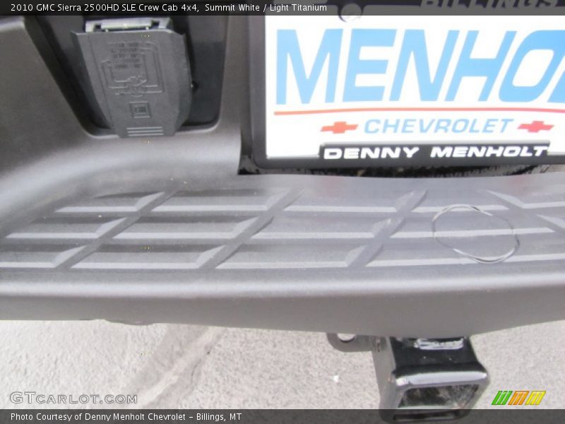 Summit White / Light Titanium 2010 GMC Sierra 2500HD SLE Crew Cab 4x4