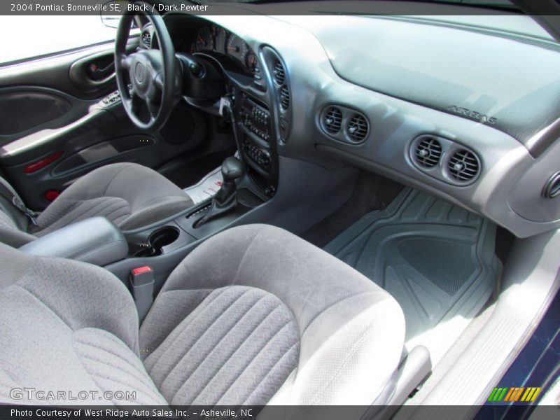 Black / Dark Pewter 2004 Pontiac Bonneville SE