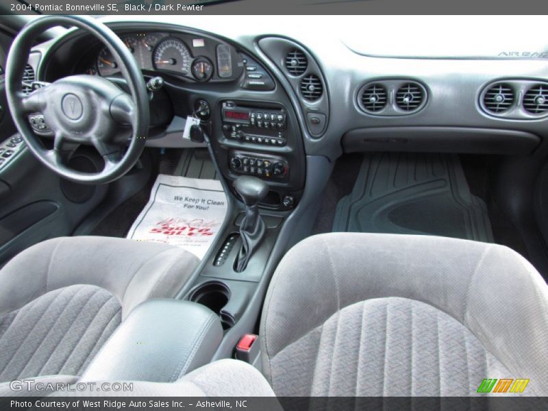 Black / Dark Pewter 2004 Pontiac Bonneville SE