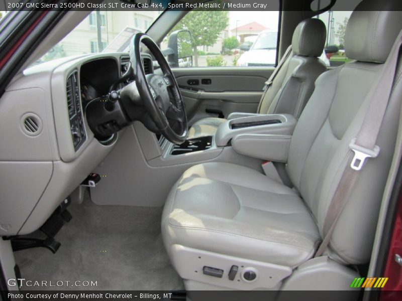 Sport Red Metallic / Medium Gray 2007 GMC Sierra 2500HD Classic SLT Crew Cab 4x4