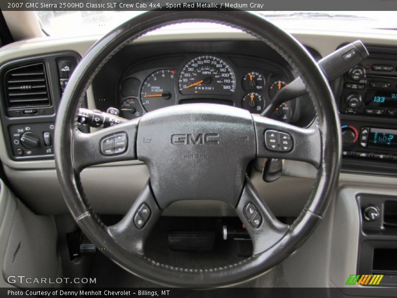Sport Red Metallic / Medium Gray 2007 GMC Sierra 2500HD Classic SLT Crew Cab 4x4