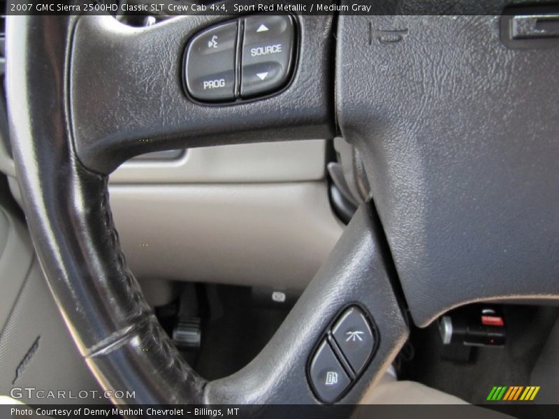 Sport Red Metallic / Medium Gray 2007 GMC Sierra 2500HD Classic SLT Crew Cab 4x4