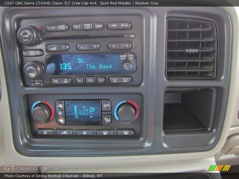 Sport Red Metallic / Medium Gray 2007 GMC Sierra 2500HD Classic SLT Crew Cab 4x4