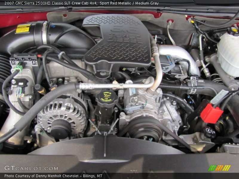Sport Red Metallic / Medium Gray 2007 GMC Sierra 2500HD Classic SLT Crew Cab 4x4