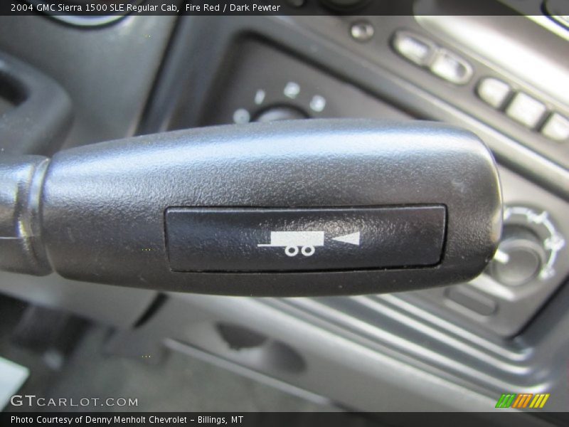 Controls of 2004 Sierra 1500 SLE Regular Cab