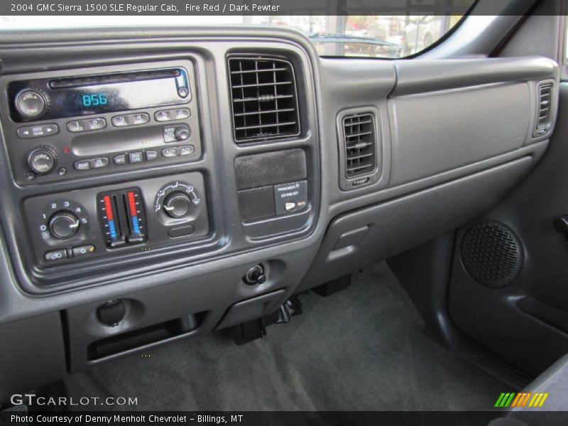 Fire Red / Dark Pewter 2004 GMC Sierra 1500 SLE Regular Cab