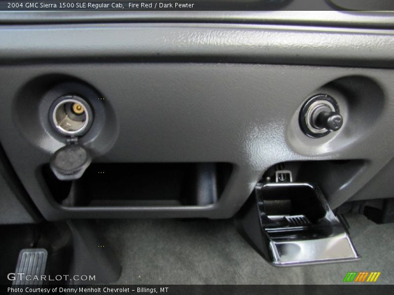 Fire Red / Dark Pewter 2004 GMC Sierra 1500 SLE Regular Cab