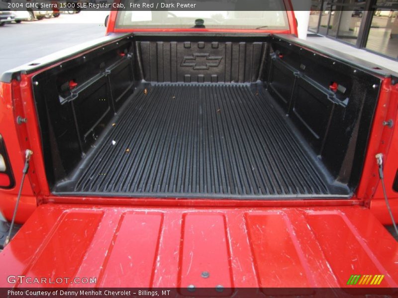 Fire Red / Dark Pewter 2004 GMC Sierra 1500 SLE Regular Cab