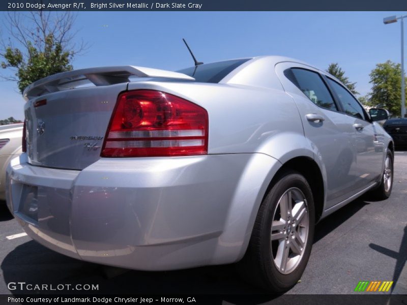 Bright Silver Metallic / Dark Slate Gray 2010 Dodge Avenger R/T