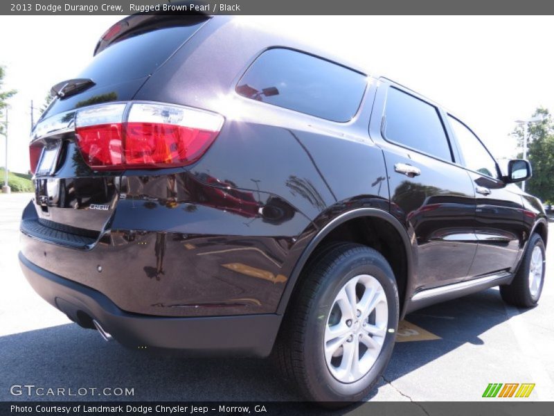 Rugged Brown Pearl / Black 2013 Dodge Durango Crew