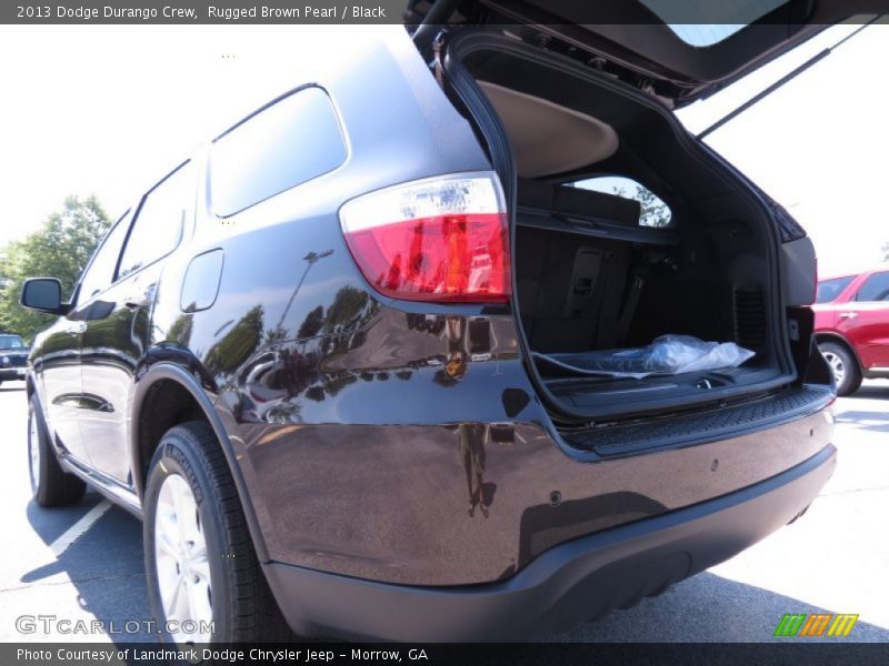 Rugged Brown Pearl / Black 2013 Dodge Durango Crew