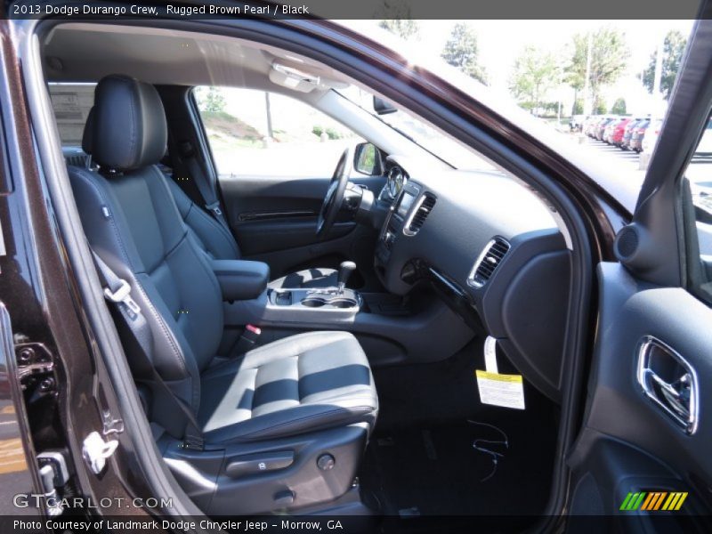 Rugged Brown Pearl / Black 2013 Dodge Durango Crew