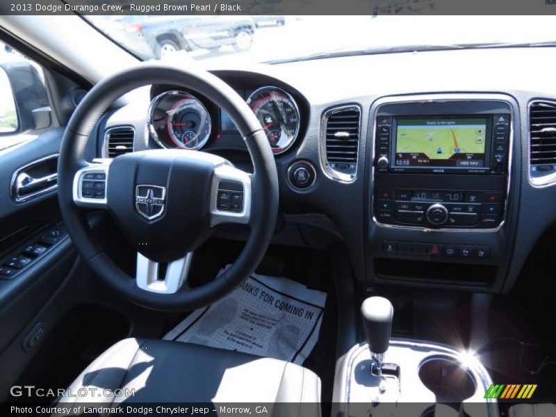 Rugged Brown Pearl / Black 2013 Dodge Durango Crew