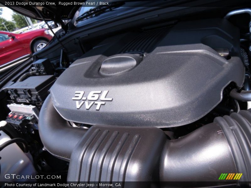 Rugged Brown Pearl / Black 2013 Dodge Durango Crew