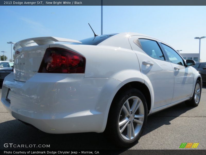 New Bright White / Black 2013 Dodge Avenger SXT